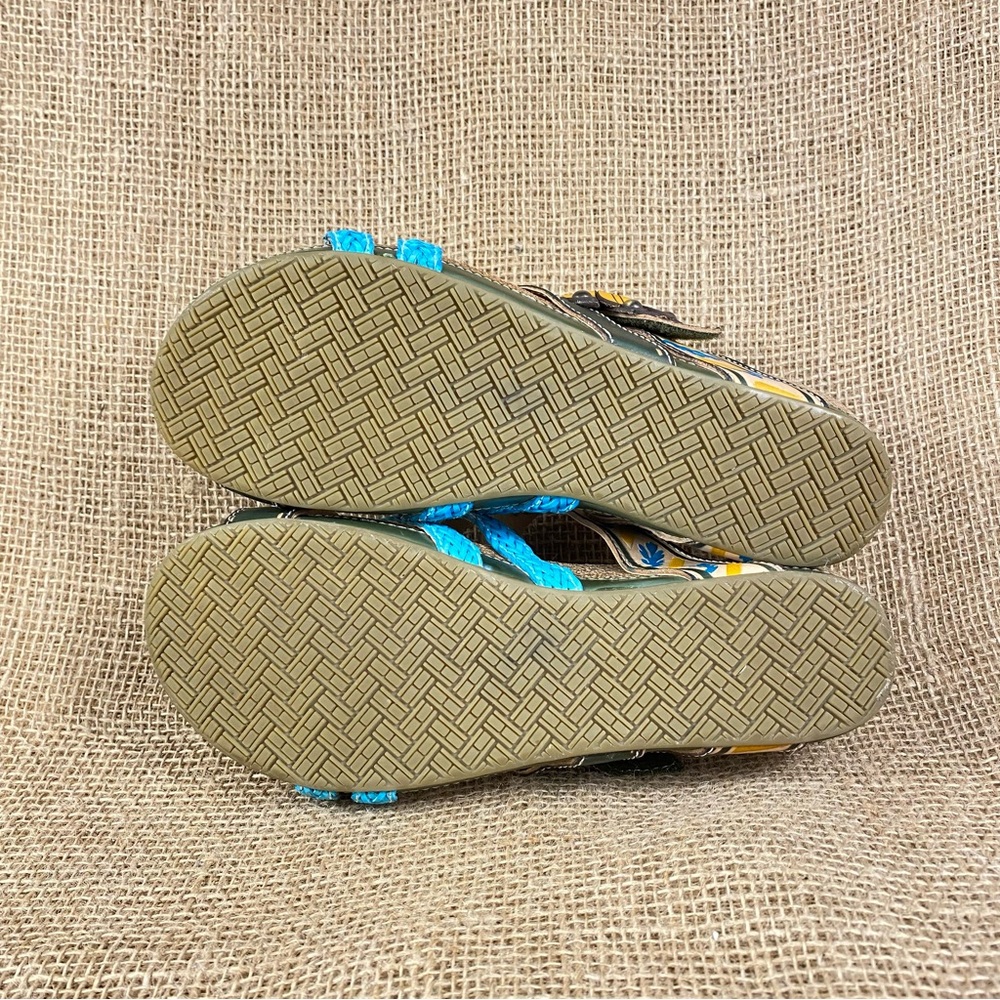 🛑SOLD🛑 Spring Step sandals floral boho leather multicolor brown strappy  7.5 - Picture 8 of 11